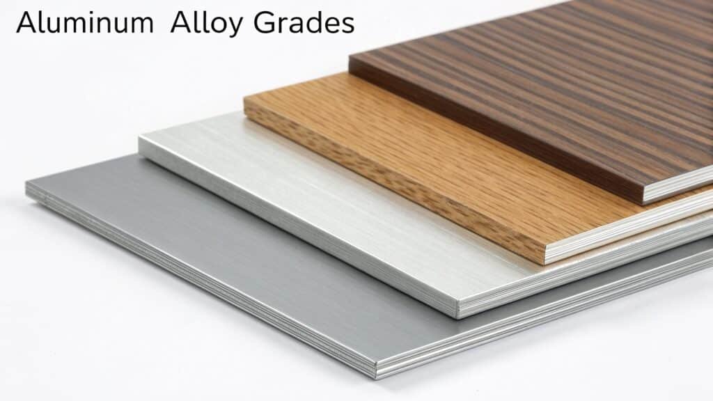 A flowchart or diagram illustrating the first digit of the alloy designation and leading to the different series and their primary alloying elements.